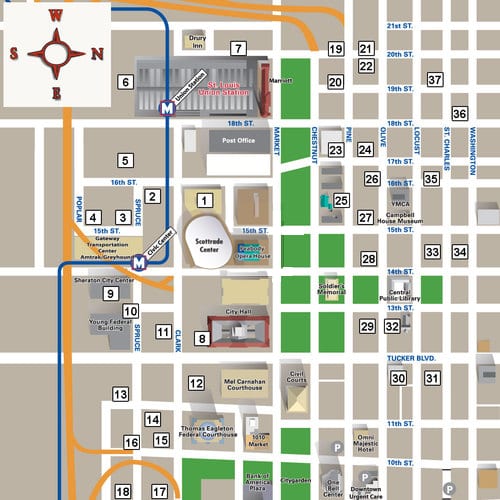 Scottrade Center Parking Guide: Maps, Tips, Deals | SPG