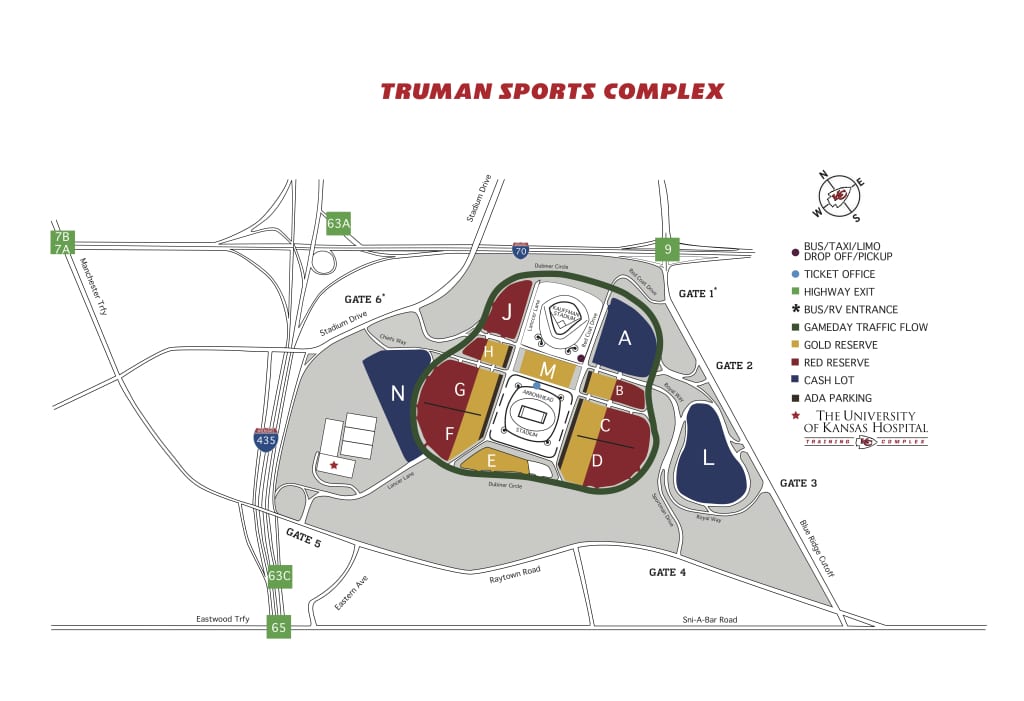 Arrowhead Stadium Parking Guide Maps Tips Deals SPG