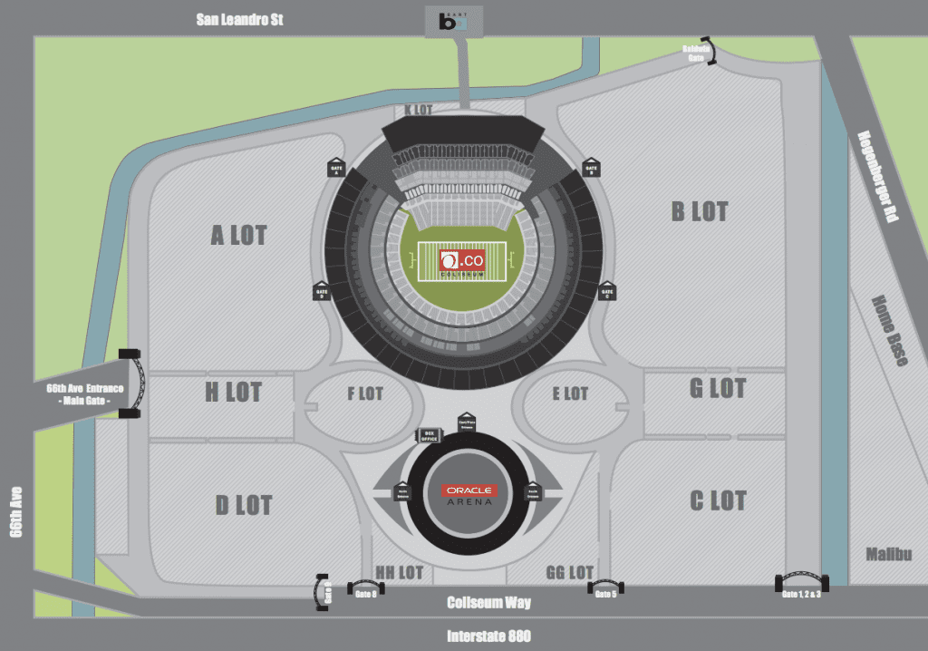 Oakland Coliseum Parking Guide: Tips, Maps, Deals | SPG