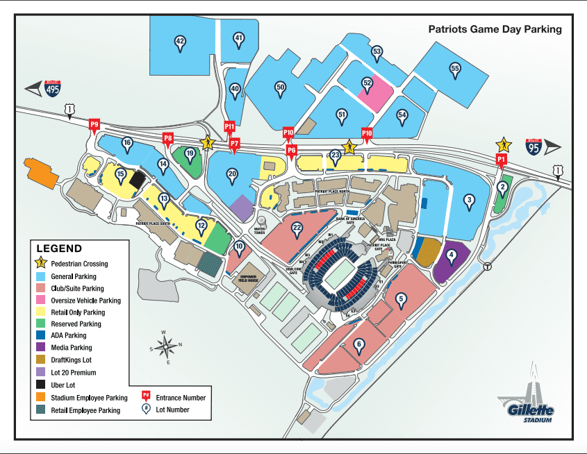 Gillette Stadium Parking | Passes, Prices & Tips
