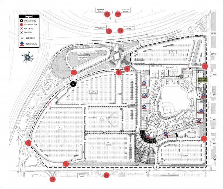 metscitifieldparkingmap2 Stadium Parking Guides