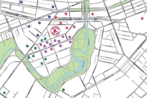 Fenway Field Parking Map