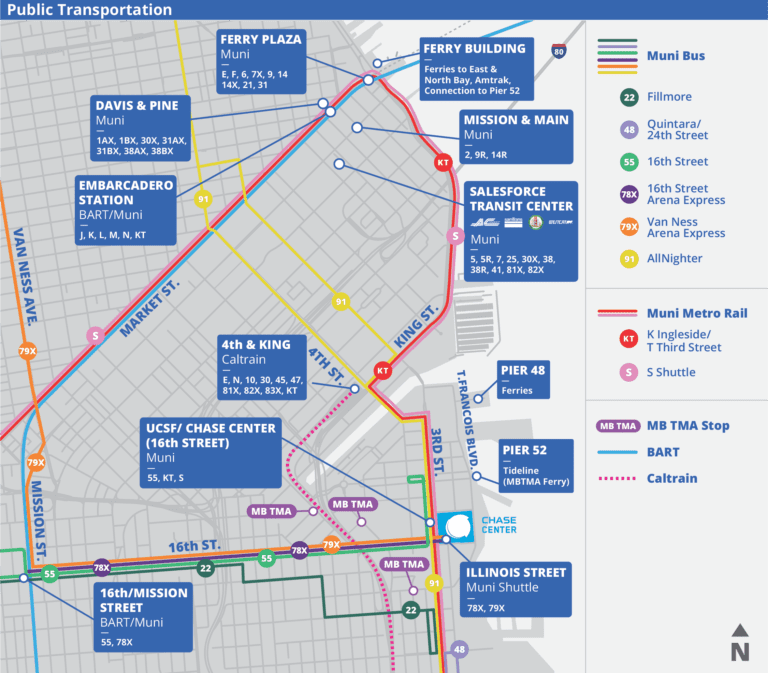 cc-transportation-map - Stadium Parking Guides