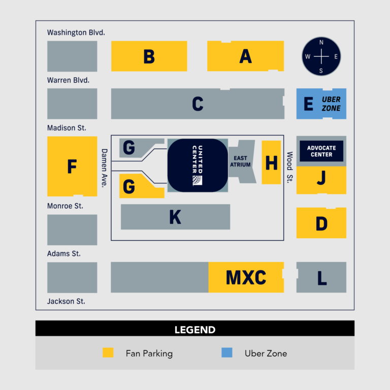 United Center Parking Guide: Tips, Deals, Maps  SPG